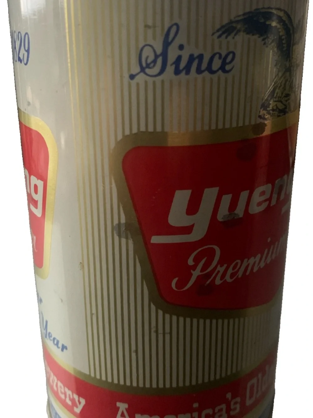 Vintage Beer Can Yuengling Premium Beer 149th Year Pull Tab Empty